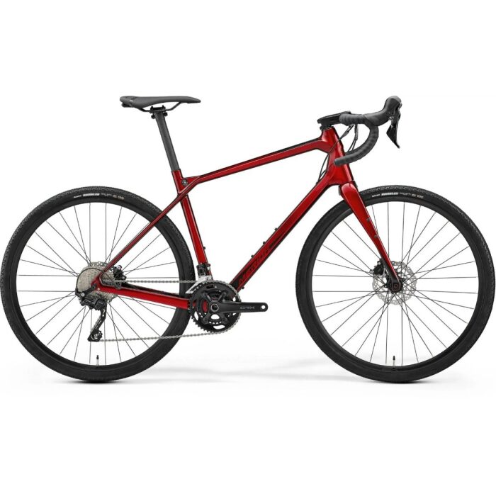 Merida Silex 700 Matt Red Black Heren 2024