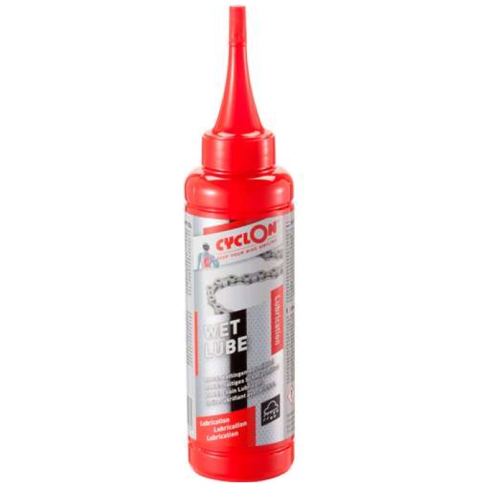 Cyclon Wet Lube 125ml Rood