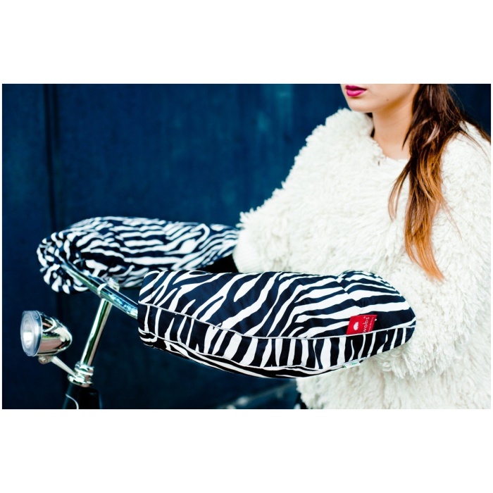 Wobs Handmof Limited Edition Zebra Wit|Zwart