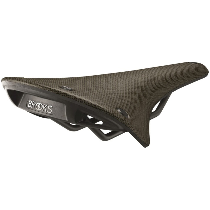 Brooks zadel Cambium C17 All weather mud green Modder Groen