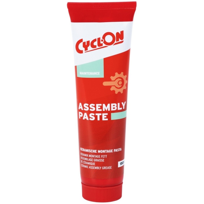 Cyclon Assembly Paste tube 150ml Rood