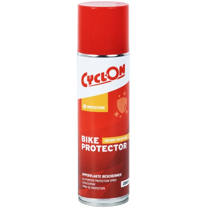 Cyclon Instant Polish wax 250ml Rood