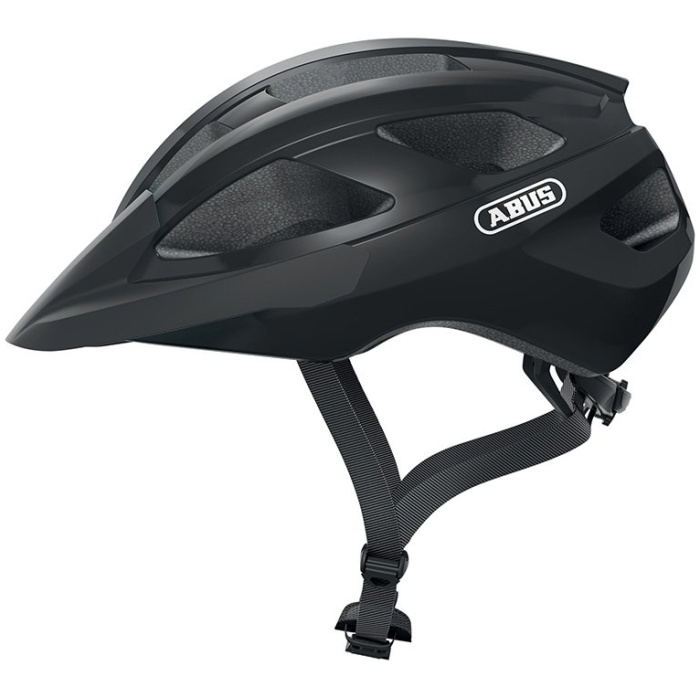 Abus helm Macator shiny Velvet Black