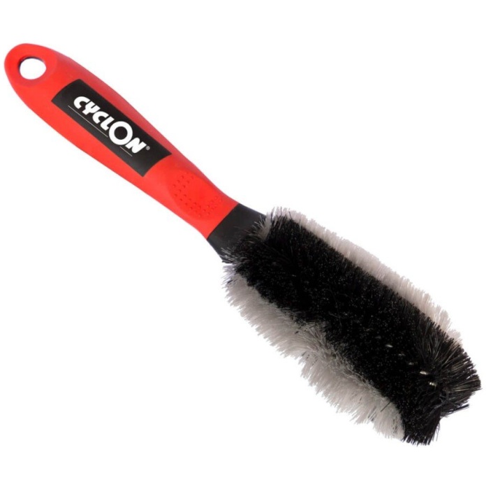 Cyclon Poetsborstel Wheel & Component Brush Rood