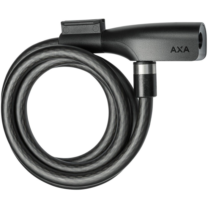 Axa Kabelslot+houder Resolu 150cmx10mm Sleutel Zwart