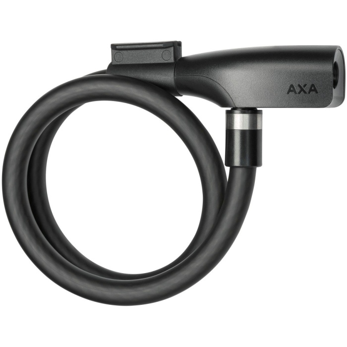 Axa Kabelslot+houder Resolu 60cmx12mm Sleutel Zwart - Afbeelding 3