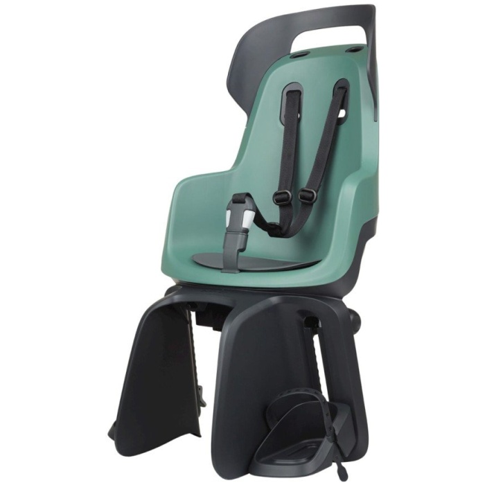 Bobike Achterzit Maxi Go Peppermint Pakdrager E-bike Slaapstand Groen