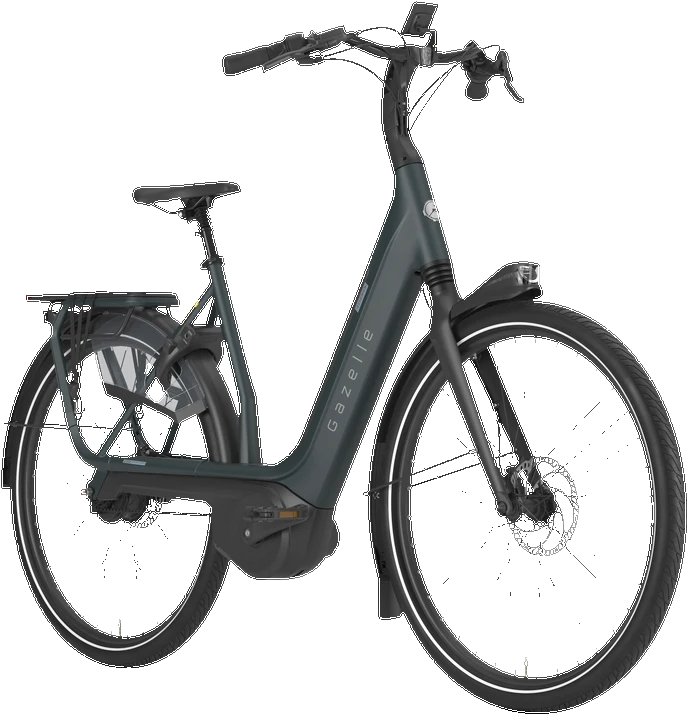 Gazelle AVIGNON HMB BELT TEST E-BIKE Blauw Dames 2024